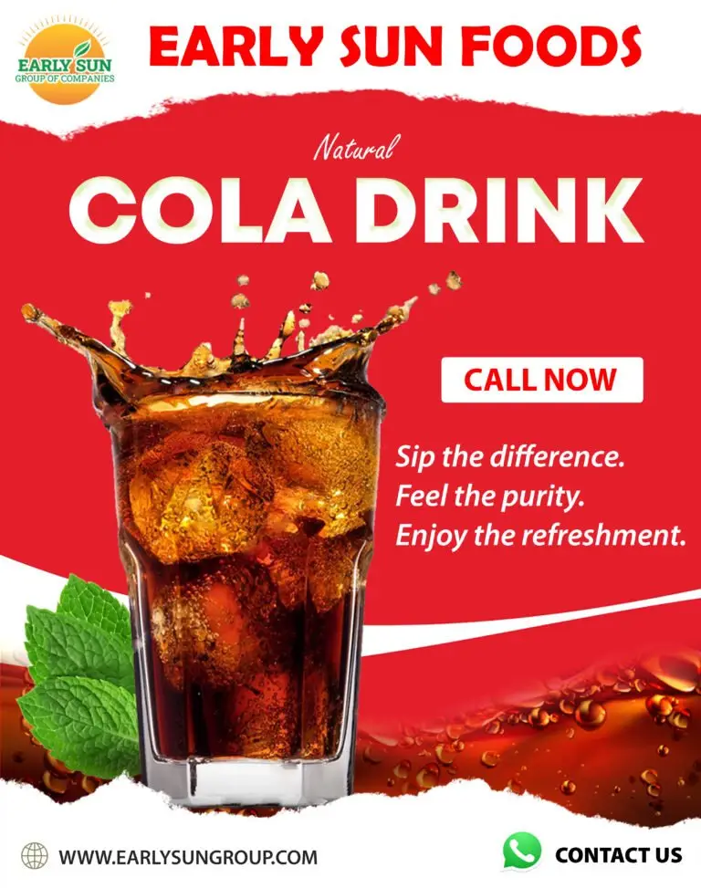 Refresh Your Life with Early Sun Cola: A Pure and Organic Experience